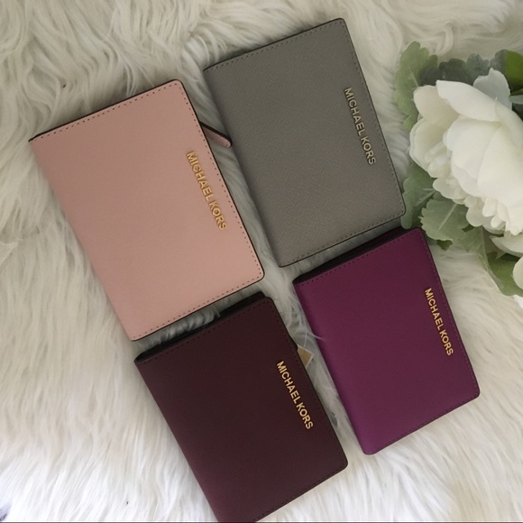 Michael Kors jet set card case carryall wallet - Picture 3 of 8